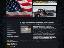 Tablet Screenshot of mahowaldservices.com